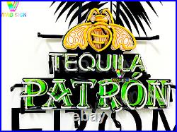 US STOCK 20x16 Patron Tequila Beer Neon Sign Light Lamp Vivid Printing