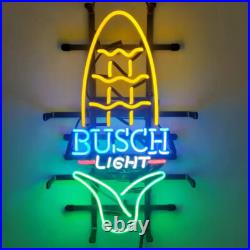 US STOCK Corn Bvsch Beer Neon Sign Lamp 19x12 Beer Bar Wall Decor Artwork Gift