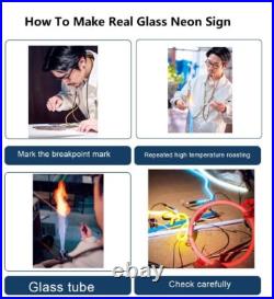 US STOCK Farm Barn Cow Beer Neon Light Sign Glass 24x20 Bar Cave Decor Gift