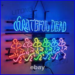 US STOCK Grateful Dead Neon Light Sign 24x20 Beer Bar Pub Man Cave Wall Decor