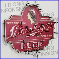 US STOCK Leinenkugels Beer Neon Sign 24x20 Custom Beer Bar Pub Wall Decor Gift