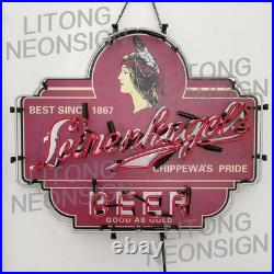 US STOCK Leinenkugels Beer Neon Sign 24x20 Custom Beer Bar Pub Wall Decor Gift