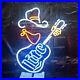 US-STOCK-Miller-Lite-Cowboy-Guitar-Beer-17x14-Neon-Sign-Lamp-Light-Xmas-01-dhu