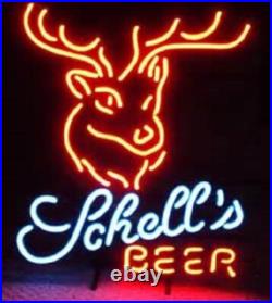 US STOCK Schell's Beer Neon Sign 19x15 Beer Bar Pub Cave Store Wall Decor Gift