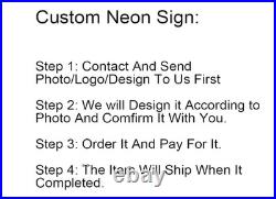 US STOCK Washington Go Redskins Beer Neon Sign 19x15 Home Bar Cave Decor Gift