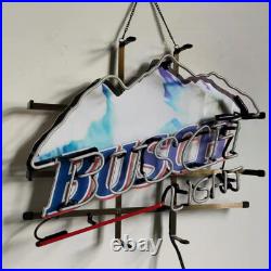 US Stock Buschs Light Neon Sign 19x15 Beer Bar Pub Wall Decor With HD Printing