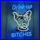 US-Stock-Drink-Up-Beer-Neon-Sign-19x15-Beer-Bar-Man-Cave-Wall-Decor-01-qyb
