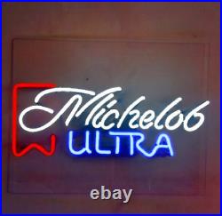 US Stock Michelob Ultra Neon Sign 19x15 Beer Bar Pub Man Cave Wall Decor