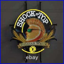 US Stock Shock Top Beer Neon Sign 19x15 Home Bar Cave Store Open Decor Gift