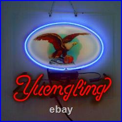 US Stock Yuengling Lager Beer Neon Sign 19x15 Beer Bar Pub Wall Decor Artwork