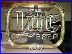 VINTAGE c1981 LITE BEER NEON SIGN THAT WORKS BY THE SCOTT AND FETZER CO