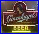VTG-Leinenkugels-beer-indian-princess-tin-Neon-light-up-sign-rare-01-aoy