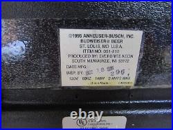 Vintage 1995 Budweiser King Of Beers Beer Neon Light Bar Sign -Needs Repair