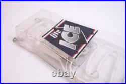 Vintage Miller LITE ICE BEER Motion BOTTLE Shaped NEON SignDouble Sided 42