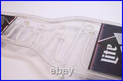 Vintage Miller LITE ICE BEER Motion BOTTLE Shaped NEON SignDouble Sided 42