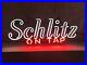 Vintage-SCHLITZ-BEER-ON-TAP-NEON-SIGN-1968-Flashing-Excellent-Condition-01-cwky
