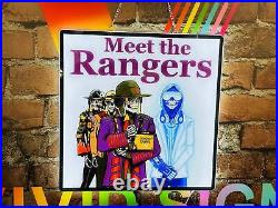 Voodoo Meet The Rangers Belgian Beer IPA 2D LED 16 Neon Sign Lamp Light Decor