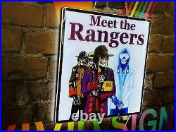 Voodoo Meet The Rangers Belgian Beer IPA 2D LED 16 Neon Sign Lamp Light Decor