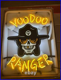 Voodoo Ranger IPA Beer Real Glass 20x16 Neon Sign Light Lamp HD Vivid Printing