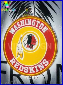 Washington Redskins 16x16 3D LED Neon Beer Bar Sign Display Light Lamp Washington Redskins 16x16 3D LED Neon Beer Bar Sign Display Light Lamp
