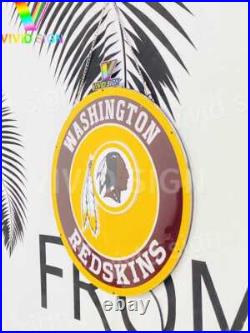 Washington Redskins 16x16 3D LED Neon Beer Bar Sign Display Light Lamp Washington Redskins 16x16 3D LED Neon Beer Bar Sign Display Light Lamp