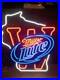 Wisconsin-State-Map-Light-Beer-Neon-Sign-Lamp-24x20-Bar-Hanging-Nightlight-EY-01-iq