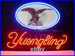 Yuengling Beer Eagle Lager 20x16 Neon Light Sign Lamp Bar Wall Decor