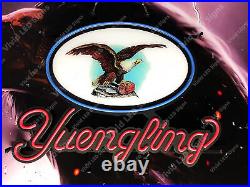 Yuengling Beer Eagle Lager 24x18 Vivid LED Neon Sign Light Lamp With Dimmer