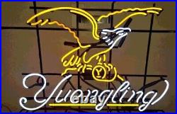 Yuengling Beer Lager 24x20 Neon Light Sign Lamp Bar Open Pub Wall Decor