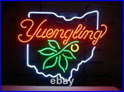 Yuengling Beer Ohio State 20x16 Neon Light Sign Lamp Bar Wall Decor Glass