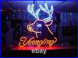 Yuengling Deer Stag Buck Head Beer 20x16 Neon Light Sign Lamp Bar Wall Decor