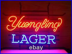 Yuengling Lager Beer 20x16 Neon Light Sign Lamp Bar Wall Decor Glass Tube