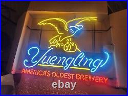Yuengling beer sign neon